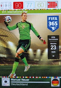 2016 FIFA 365 INTERNATIONAL STAR Manuel Neuer #317