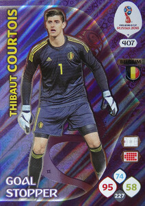 WORLD CUP RUSSIA 2018 GOAL STOPPER COURTOIS 407