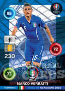 ROAD TO EURO 2016 TEAM MATE Marco Verratti #120