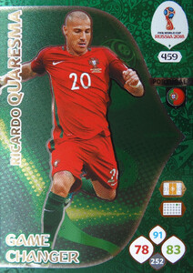 WORLD CUP RUSSIA 2018 GAME CHANGER QUARESMA 459