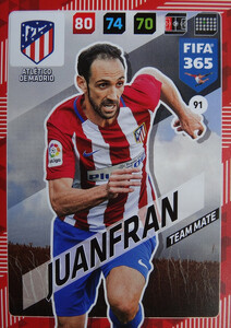 2018 FIFA 365 TEAM MATE Juanfran #91