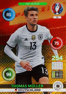 EURO 2016 TOP JOUEUR Thomas Müller #75
