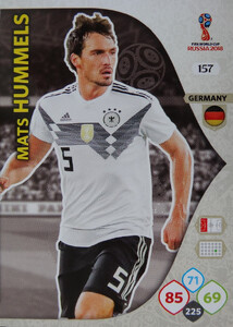 WORLD CUP RUSSIA 2018 TEAM MATE NIEMCY HUMMELS 157