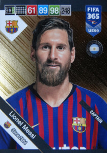 2019 FIFA 365 UPDATE CAPTAINS Lionel Messi #99