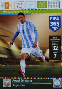 2016 FIFA 365 INTERNATIONAL STAR Ángel Di María #327