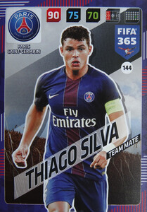 2018 FIFA 365 TEAM MATE Thiago Silva #144