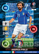 ROAD TO EURO 2016 TEAM MATE Andrea Pirlo #122