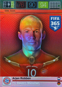2016 FIFA 365 ICON Arjen Robben #308