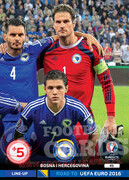 ROAD TO EURO 2016 LINE-UP BOŚNIA HERCEGOWINA  #45