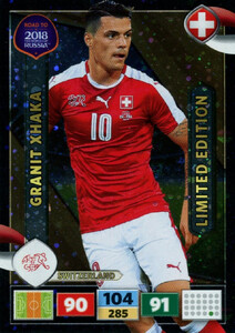ROAD TO RUSSIA 2018 LIMITED Granit Xhaka