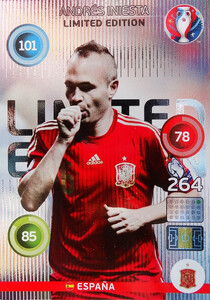 EURO 2016 LIMITED Andres Iniesta