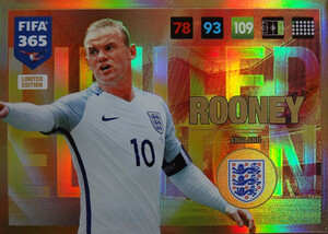 2017 FIFA 365 LIMITED EDITION Wayne Rooney