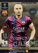 CHAMPIONS LEAGUE® 2014/15 LIMITED Andres Iniesta