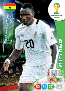 WORLD CUP BRASIL 2014 UTILITY PLAYER Kwadwo Asamoah #175