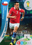 WORLD CUP BRASIL 2014 FAN'S FAVOURITE Alexis Sánchez #330