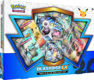 Pokemon TCG 20th Anniversary Red and Blue Collection: Blastoise-EX