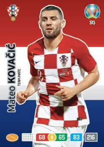 EURO 2020 TEAM MATE Mateo Kovačić #74