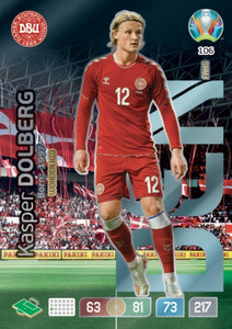 EURO 2020 FANS - WONDER KID  Kasper Dolberg #106