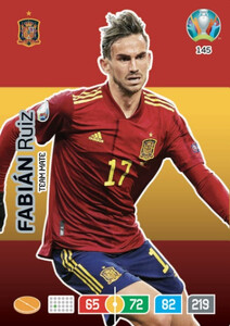 EURO 2020 TEAM MATE Fabian Ruiz #145
