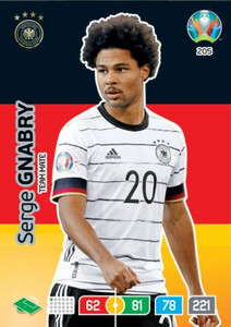 EURO 2020 TEAM MATE Serge Gnabry #205