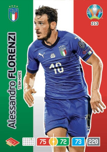 EURO 2020 TEAM MATE Alessandro Florenzi #213
