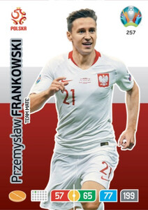 EURO 2020 TEAM MATE Przemysław Frankowski #257