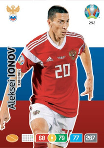 EURO 2020 TEAM MATE Aleksei Ionov #292