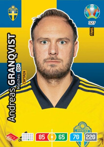 EURO 2020 FANS - CAPTAIN Andreas Granqvist #327