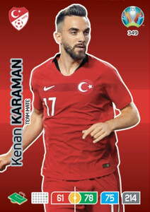 EURO 2020 TEAM MATE  Kenan Karaman #349