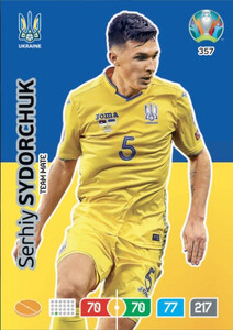 EURO 2020 TEAM MATE  Serhiy Sydorchek #357