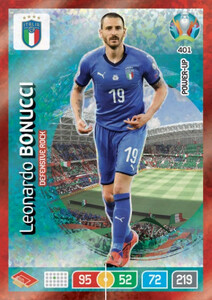 EURO 2020 POWER UP - DEFENSIVE ROCK Leonardo Bonucci #401