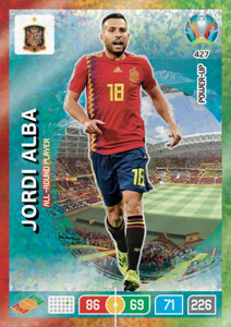 EURO 2020 POWER UP  ALL-ROUND PLAYER Jordi Alba #427