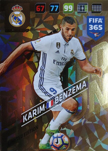 2018 FIFA 365 LIMITED EDITION Karim Benzema