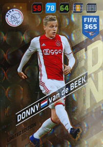 2018 FIFA 365 LIMITED EDITION Donny van de Beek