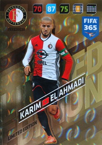 2018 FIFA 365 LIMITED EDITION Karim El Ahmadi 
