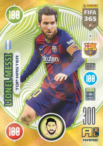2021 FIFA 365 RARE TOP MASTER Lionel Messi #6