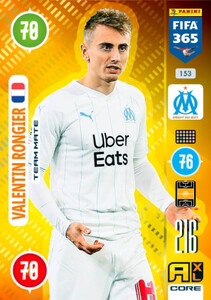 2021 FIFA 365 TEAM MATE Valentin Rongier #153