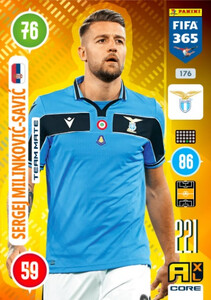 2021 FIFA 365 TEAM MATE Sergej Milinković-Savić #176