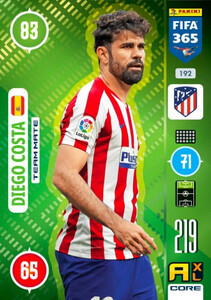 2021 FIFA 365 TEAM MATE Diego Costa #192
