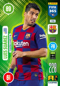 2021 FIFA 365 TEAM MATE Luis Suarez #196