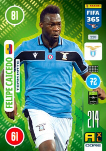 2021 FIFA 365 TEAM MATE Felipe Caicedo #220