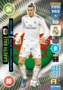 2021 FIFA 365 INTERNATIONAL STAR Gareth Bale #314