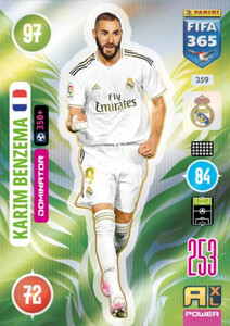 2021 FIFA 365 DOMINATOR Karim Benzema #359
