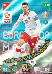 2021 Kick Off EURO 2020 Euro TOP MASTER Robert Lewandowski 8