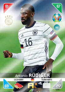 2021 Kick Off EURO 2020 - TEAM MATE Antonio Rüdiger 91