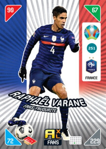 2021 Kick Off EURO 2020 - FANS' FAVOURITE Raphael Varane 251