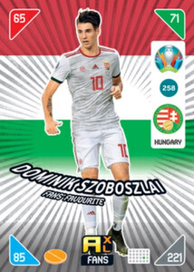 2021 Kick Off EURO 2020 - FANS' FAVOURITE Dominik Szoboszlai 258