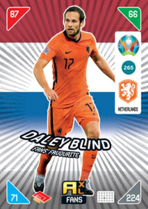 2021 Kick Off EURO 2020 - FANS' FAVOURITE Daley Blind 265