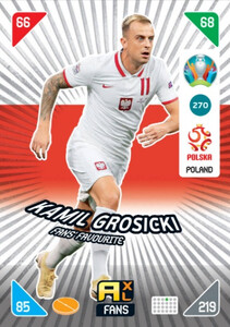 2021 Kick Off EURO 2020 - FANS' FAVOURITE Kamil Grosicki 270