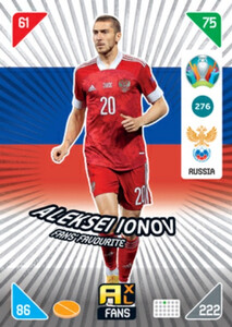2021 Kick Off EURO 2020 - FANS' FAVOURITE Aleksei Ionov 276